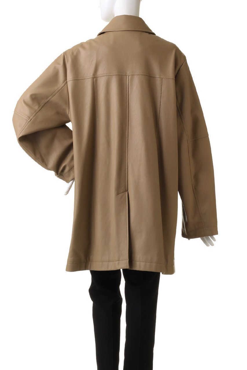 【プランク プロジェクト/PRANK PROJECT】の【UNISEX】フェイクレザーミドルコート / faux Leather Middle Coat 人気、トレンドファッション・服の通販 founy(ファニー) 　ファッション　Fashion　レディースファッション　Fashion for Women　アウター　Coat / Outerwear Collection　コート・ロングコート・ピーコート　Long Coats, Peacoats & More　ユニセックス　Unisex, Genderless　ミドル　Middle Length, Mid Height　メタル　Metal, Metal Parts　リアル　Real, Realistic　ロング　Long, Long-Length　今季　This Season, Current Season　冬　Winter / This Winter　other-4|ID: prp329100004577654 ipo3291000000035687393