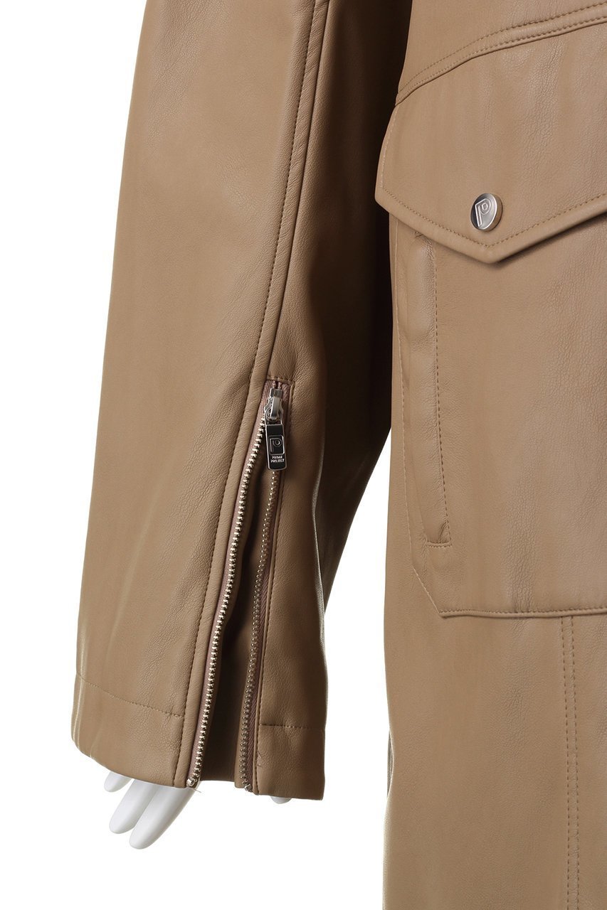 【プランク プロジェクト/PRANK PROJECT】の【UNISEX】フェイクレザーミドルコート / faux Leather Middle Coat 人気、トレンドファッション・服の通販 founy(ファニー) 　ファッション　Fashion　レディースファッション　Fashion for Women　アウター　Coat / Outerwear Collection　コート・ロングコート・ピーコート　Long Coats, Peacoats & More　ユニセックス　Unisex, Genderless　ミドル　Middle Length, Mid Height　メタル　Metal, Metal Parts　リアル　Real, Realistic　ロング　Long, Long-Length　今季　This Season, Current Season　冬　Winter / This Winter　other-6|ID: prp329100004577654 ipo3291000000035687395