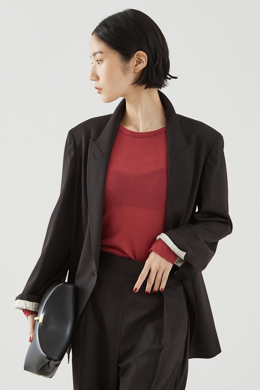 【ザ ストア バイ シー/THE STORE by C】のテーラードジャケット 人気、トレンドファッション・服の通販 founy(ファニー) 　ファッション　Fashion　レディースファッション　Fashion for Women　アウター　Coat / Outerwear Collection　レディースジャケット・軽アウター　Jackets　テーラードジャケット / 通勤・きれいめスタイル　Tailored Jackets & Blazers　ジャケット　Jacket, Outerwear　スタンド　Stand Collar, Upright Stand　バランス　Balance, Style Balance　フラップ　Flap, Flap Pocket　ポケット　Pocket, Pocket Detail　リラックス　Relax, Relaxed Fit　other-2|ID: prp329100004577656 ipo3291000000032944770