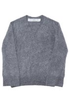 【ザ ストア バイ シー/THE STORE by C】のカシミヤファーVプルオーバー グレー|ID: prp329100004577658 ipo3291000000032423925
