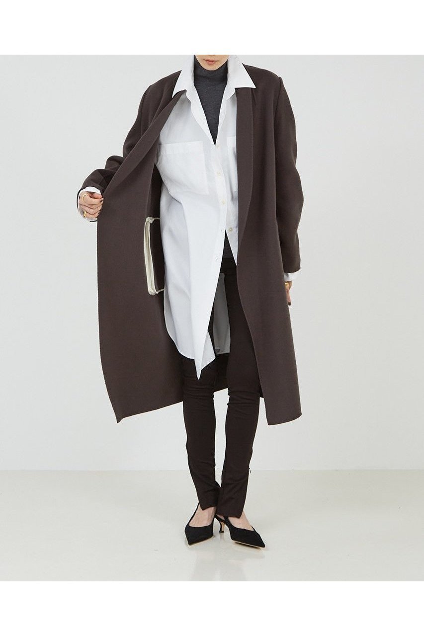 【ザ ストア バイ シー/THE STORE by C】のクロンビーコート 人気、トレンドファッション・服の通販 founy(ファニー) 　ファッション　Fashion　レディースファッション　WOMEN　アウター　Coat Outerwear　コート　Coats　カシミヤ　Cashmere　シンプル　Simple　ロング　Long　軽量　Lightweight　other-6|ID: prp329100004577663 ipo3291000000032423965
