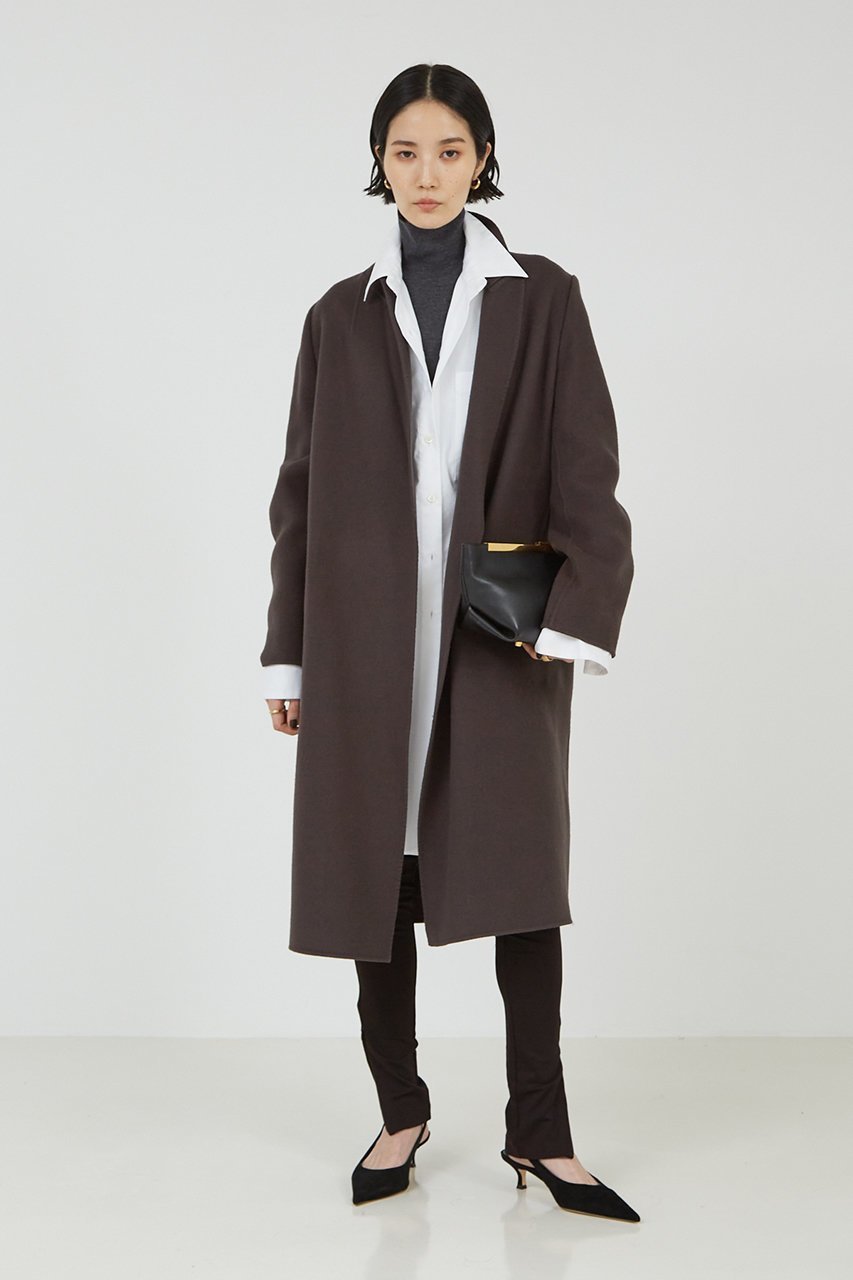 【ザ ストア バイ シー/THE STORE by C】のクロンビーコート 人気、トレンドファッション・服の通販 founy(ファニー) 　ファッション　Fashion　レディースファッション　Fashion for Women　アウター　Coat / Outerwear Collection　コート・ロングコート・ピーコート　Long Coats, Peacoats & More　シンプル　Simple, Minimal　ロング　Long, Long-Length　軽量　Lightweight, Ultra Light　other-5|ID: prp329100004577663 ipo3291000000032945177