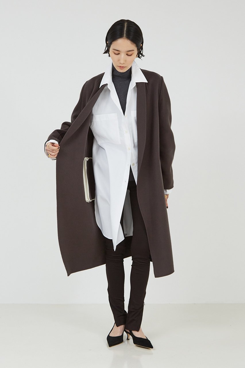 【ザ ストア バイ シー/THE STORE by C】のクロンビーコート 人気、トレンドファッション・服の通販 founy(ファニー) 　ファッション　Fashion　レディースファッション　Fashion for Women　アウター　Coat / Outerwear Collection　コート・ロングコート・ピーコート　Long Coats, Peacoats & More　シンプル　Simple, Minimal　ロング　Long, Long-Length　軽量　Lightweight, Ultra Light　other-6|ID: prp329100004577663 ipo3291000000032945183