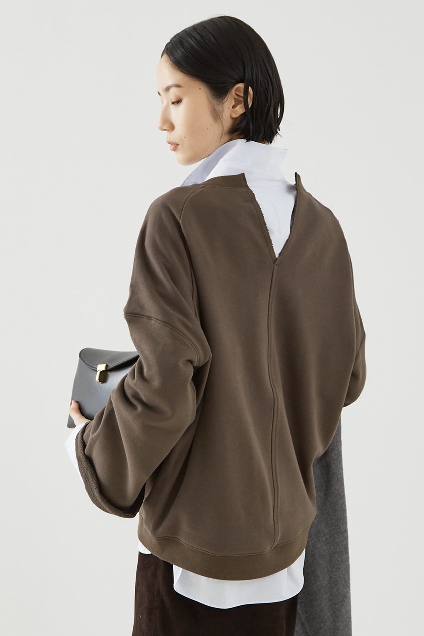 【ザ ストア バイ シー/THE STORE by C】のオーバーサイジングスウェット 人気、トレンドファッション・服の通販 founy(ファニー) 　ファッション　Fashion　レディースファッション　Fashion for Women　トップス・カットソー　Cut & Sew Tops　シャツ・ブラウス・オフィスカジュアル　Elegant Blouses & Button-Ups　レディースパーカー・カジュアルフーディー　Casual Hoodies & Sweatshirts　ロングTシャツ・Tシャツ　Longline T-Shirts & Tees　スウェット・クルーネックトップス　Sweatshirts & Crewnecks / Relaxed Fit Sweat Tops　カットソー・ベーシックTシャツ　Cut-and-Sewn Tops / Stretch Tees & Basics　おすすめ　Recommended / Our Picks　カットオフ　Cut-Off Design　タンク　Tank Top, Sleeveless Top　タートル　Turtleneck, Turtle Collar　チューブ　Tube, Tube Top　夏　Summer　秋　Autumn　other-3|ID: prp329100004577667 ipo3291000000032894641
