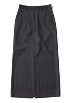 【ザ ストア バイ シー/THE STORE by C】のNEWストレートスカート 人気、トレンドファッション・服の通販 founy(ファニー) ファッション Fashion レディースファッション Ladies' Fashion Online スカート Skirt ロングスカート Long Skirt 2024年 2024 2024春夏・S/S Ss,Spring/Summer,2024 とろみ Thickness エレガント 上品 Elegant シルク Silk ストレッチ Stretch ストレート Straight フロント Front マキシ Maxi ロング Long thumbnail チャコールグレー|ID: prp329100004577669 ipo3291000000032424005