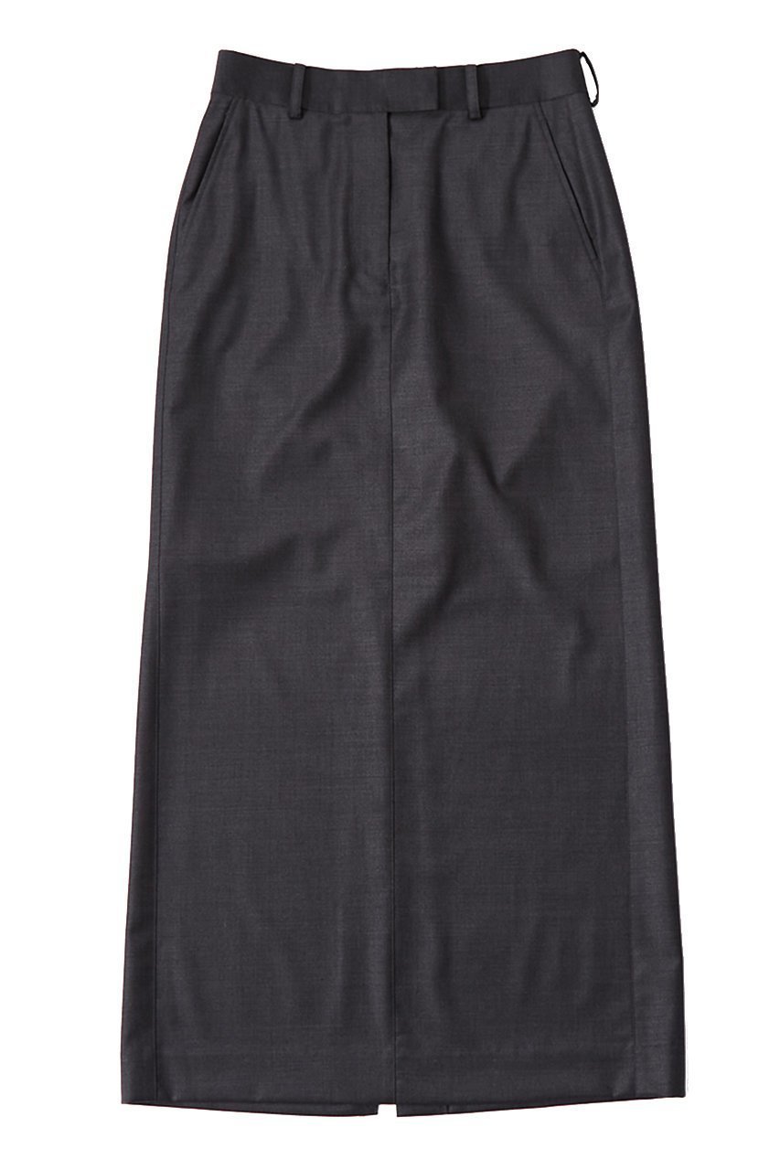 【ザ ストア バイ シー/THE STORE by C】のNEWストレートスカート インテリア・キッズ・メンズ・レディースファッション・服の通販 founy(ファニー) 　ファッション　Fashion　レディースファッション　Ladies' Fashion Online　スカート　Skirt　ロングスカート　Long Skirt　2024年　2024　2024春夏・S/S　Ss,Spring/Summer,2024　とろみ　Thickness　エレガント 上品　Elegant　シルク　Silk　ストレッチ　Stretch　ストレート　Straight　フロント　Front　マキシ　Maxi　ロング　Long　チャコールグレー|ID: prp329100004577669 ipo3291000000032424005
