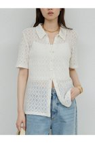 【ガリャルダガランテ/GALLARDAGALANTE】の【セットアップ対応】レースポロカーデ 人気、トレンドファッション・服の通販 founy(ファニー) ファッション Fashion レディースファッション WOMEN トップス・カットソー Tops/Tshirt カーディガン Cardigans シャツ/ブラウス Shirts/Blouses ロング / Tシャツ T-Shirts カットソー Cut and Sewn おすすめ Recommend カーディガン Cardigan セットアップ Set Up バランス Balance レース Race NEW・新作・新着・新入荷 New Arrivals thumbnail ホワイト|ID: prp329100004577686 ipo3291000000032424125
