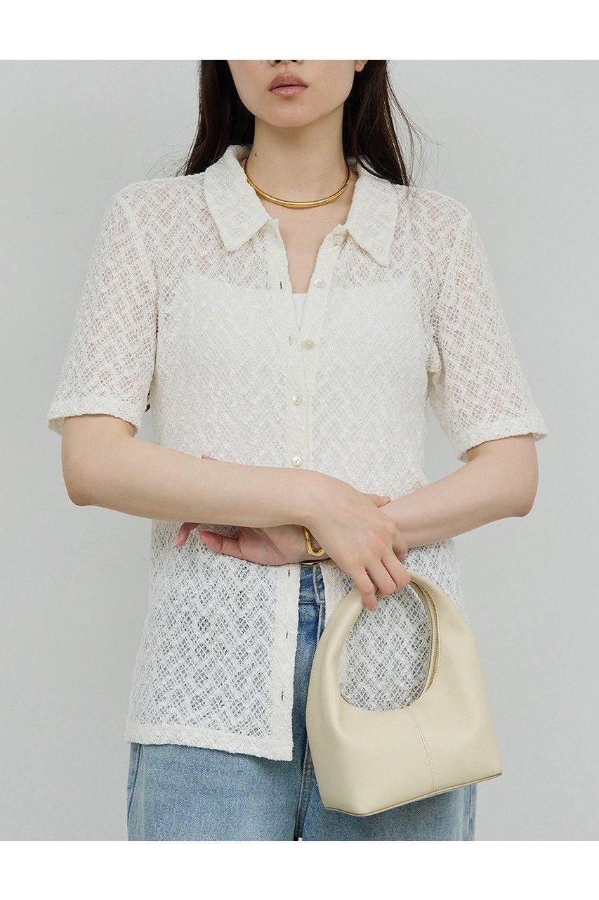 【ガリャルダガランテ/GALLARDAGALANTE】の【セットアップ対応】レースポロカーデ 人気、トレンドファッション・服の通販 founy(ファニー) 　ファッション　Fashion　レディースファッション　WOMEN　トップス・カットソー　Tops/Tshirt　カーディガン　Cardigans　シャツ/ブラウス　Shirts/Blouses　ロング / Tシャツ　T-Shirts　カットソー　Cut and Sewn　おすすめ　Recommend　カーディガン　Cardigan　セットアップ　Set Up　バランス　Balance　レース　Race　NEW・新作・新着・新入荷　New Arrivals　other-5|ID: prp329100004577686 ipo3291000000032424131