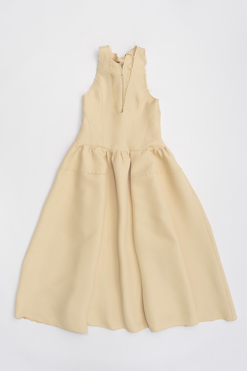 【プランク プロジェクト/PRANK PROJECT】のドロップウエストドレス / Dropped Waist Dress インテリア・キッズ・メンズ・レディースファッション・服の通販 founy(ファニー)  ファッション Fashion レディースファッション Fashion for Women ワンピース Dresses フォーマル・パーティードレス・結婚式用ドレス Elegant & Casual Dresses チュニック Tunic Tops & Dresses アメリカン American Style サテン Satin, Glossy Fabric ジョーゼット Georgette, Semi-Sheer Fabric スリーブ Sleeve, Long Sleeve / Short Sleeve チュニック Tunic, Long Top トリプル Triple, Three Layers ドレス Dress, One-Piece バランス Balance, Style Balance リボン Ribbon, Bow ロング Long, Long-Length L.YEL(ライトイエロー)|ID: prp329100004577690 ipo3291000000034421889