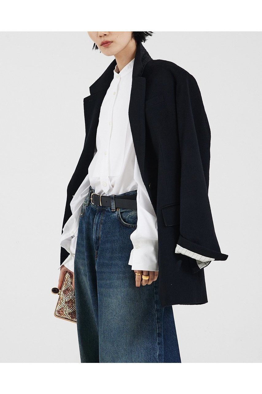【ザ ストア バイ シー/THE STORE by C】のカバージャケット 人気、トレンドファッション・服の通販 founy(ファニー) 　ファッション　Fashion　レディースファッション　WOMEN　アウター　Coat Outerwear　ジャケット　Jackets　カシミヤ　Cashmere　ジャケット　Jacket　ファブリック　Fabric　other-6|ID: prp329100004577693 ipo3291000000032424179
