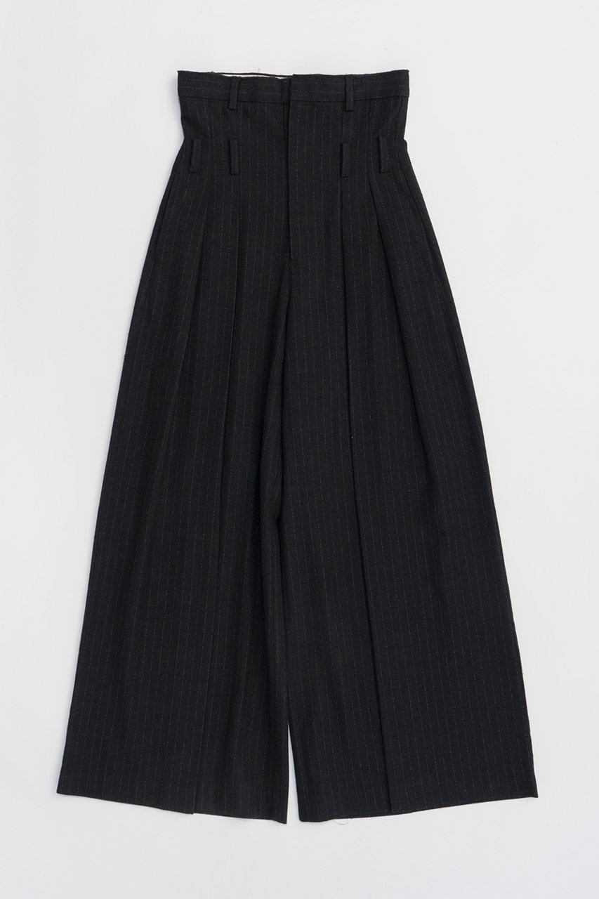 【プランク プロジェクト/PRANK PROJECT】のスーパーハイウエストパンツ / Super High Waist Pants インテリア・キッズ・メンズ・レディースファッション・服の通販 founy(ファニー) 　ファッション　Fashion　レディースファッション　Fashion for Women　パンツ　Pants & Trousers　アンゴラ　Angora Knitwear　シルク　Silk, 100% Silk　ストライプ　Stripe, Striped Pattern　セットアップ　Set-Up, Coordinated Outfit　チェック　Check, Plaid, Tartan　ワッシャー　Washer, Crinkled Finish　C.GRY(チャコールグレー)|ID: prp329100004577699 ipo3291000000032818137