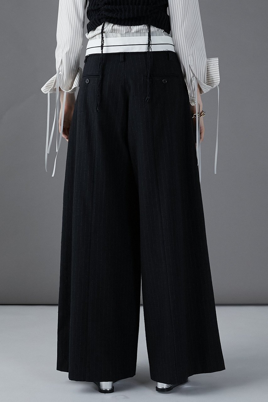 【プランク プロジェクト/PRANK PROJECT】のスーパーハイウエストパンツ / Super High Waist Pants 人気、トレンドファッション・服の通販 founy(ファニー) 　ファッション　Fashion　レディースファッション　Fashion for Women　パンツ　Pants & Trousers　アンゴラ　Angora Knitwear　シルク　Silk, 100% Silk　ストライプ　Stripe, Striped Pattern　セットアップ　Set-Up, Coordinated Outfit　チェック　Check, Plaid, Tartan　ワッシャー　Washer, Crinkled Finish　other-8|ID: prp329100004577699 ipo3291000000032818144