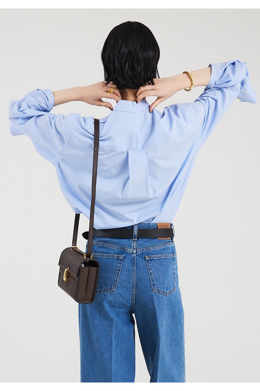 【ザ ストア バイ シー/THE STORE by C】のタキシードシャツ 人気、トレンドファッション・服の通販 founy(ファニー) 　ファッション　Fashion　レディースファッション　WOMEN　トップス・カットソー　Tops/Tshirt　シャツ/ブラウス　Shirts/Blouses　インナー　Inner　カフス　Cuffs　ジャケット　Jacket　ストライプ　Stripe　スリーブ　Sleeve　ベーシック　Basic　ロング　Long　無地　Plain Color　other-4|ID: prp329100004577708 ipo3291000000032424286
