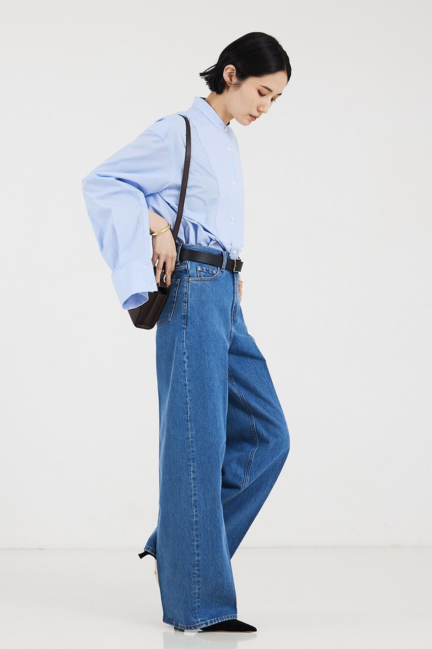 【ザ ストア バイ シー/THE STORE by C】のタキシードシャツ 人気、トレンドファッション・服の通販 founy(ファニー) 　ファッション　Fashion　レディースファッション　Fashion for Women　トップス・カットソー　Cut & Sew Tops　シャツ・ブラウス・オフィスカジュアル　Elegant Blouses & Button-Ups　インナー　Innerwear　カフス　Cuff Design　ジャケット　Jacket, Outerwear　ストライプ　Stripe, Striped Pattern　スリーブ　Sleeve, Long Sleeve / Short Sleeve　ベーシック　Basic, Essential　ロング　Long, Long-Length　無地　Plain, Solid Color　other-6|ID: prp329100004577708 ipo3291000000032904499