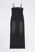 【プランク プロジェクト/PRANK PROJECT】のデニムベアワンピース / Denim Bare Dress BLK(ブラック)|ID: prp329100004577711 ipo3291000000034421850