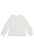 【ザ ストア バイ シー/THE STORE by C】の製品染めブラウス ホワイト|ID: prp329100004577720 ipo3291000000032908194