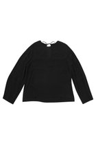 【ザ ストア バイ シー/THE STORE by C】の製品染めブラウス ブラック|ID: prp329100004577720 ipo3291000000032908197