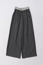 【プランク プロジェクト/PRANK PROJECT】のダブルウエストパンツ / Double Waisted Pants GRY(グレー)|ID: prp329100004577723 ipo3291000000032820271