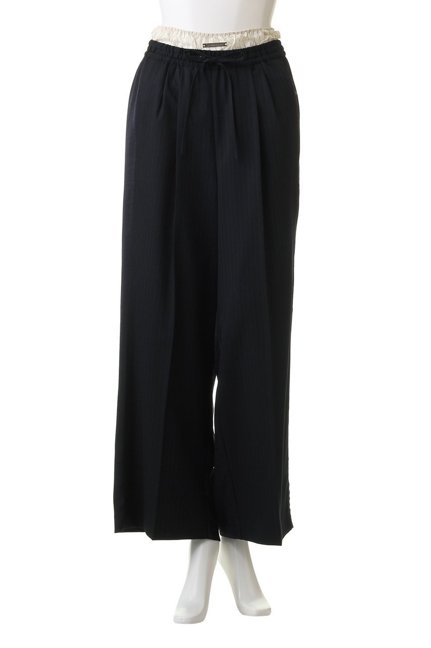 【プランク プロジェクト/PRANK PROJECT】のダブルウエストパンツ / Double Waisted Pants 人気、トレンドファッション・服の通販 founy(ファニー) 　ファッション　Fashion　レディースファッション　Fashion for Women　パンツ　Pants & Trousers　インナー　Innerwear　コンビ　Combo, Combination Style　サテン　Satin, Glossy Fabric　シャドー　Shadow, Subtle Pattern　ショーツ　Shorts, Short Pants　ストライプ　Stripe, Striped Pattern　セットアップ　Set-Up, Coordinated Outfit　other-2|ID: prp329100004577723 ipo3291000000032820273