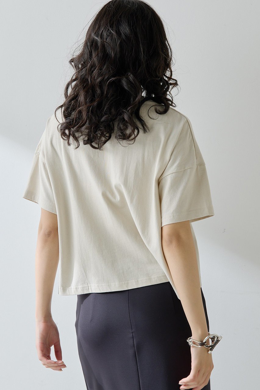 【ウィムガゼット/Whim Gazette】のNO THANKS ロゴTシャツ 人気、トレンドファッション・服の通販 founy(ファニー) 　ファッション　Fashion　レディースファッション　WOMEN　トップス・カットソー　Tops/Tshirt　シャツ/ブラウス　Shirts/Blouses　ロング / Tシャツ　T-Shirts　カットソー　Cut and Sewn　おすすめ　Recommend　コンパクト　Compact　ショート　Short　スラックス　Slacks　スリーブ　Sleeve　フロント　Front　プリント　Print　ベーシック　Basic　ボトム　Bottom　ロング　Long　NEW・新作・新着・新入荷　New Arrivals　other-4|ID: prp329100004577737 ipo3291000000032424477