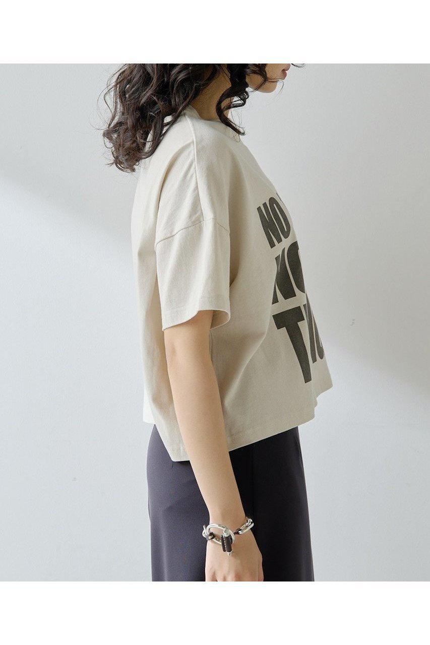 【ウィムガゼット/Whim Gazette】のNO THANKS ロゴTシャツ 人気、トレンドファッション・服の通販 founy(ファニー) 　ファッション　Fashion　レディースファッション　WOMEN　トップス・カットソー　Tops/Tshirt　シャツ/ブラウス　Shirts/Blouses　ロング / Tシャツ　T-Shirts　カットソー　Cut and Sewn　おすすめ　Recommend　コンパクト　Compact　ショート　Short　スラックス　Slacks　スリーブ　Sleeve　フロント　Front　プリント　Print　ベーシック　Basic　ボトム　Bottom　ロング　Long　NEW・新作・新着・新入荷　New Arrivals　other-5|ID: prp329100004577737 ipo3291000000032424478