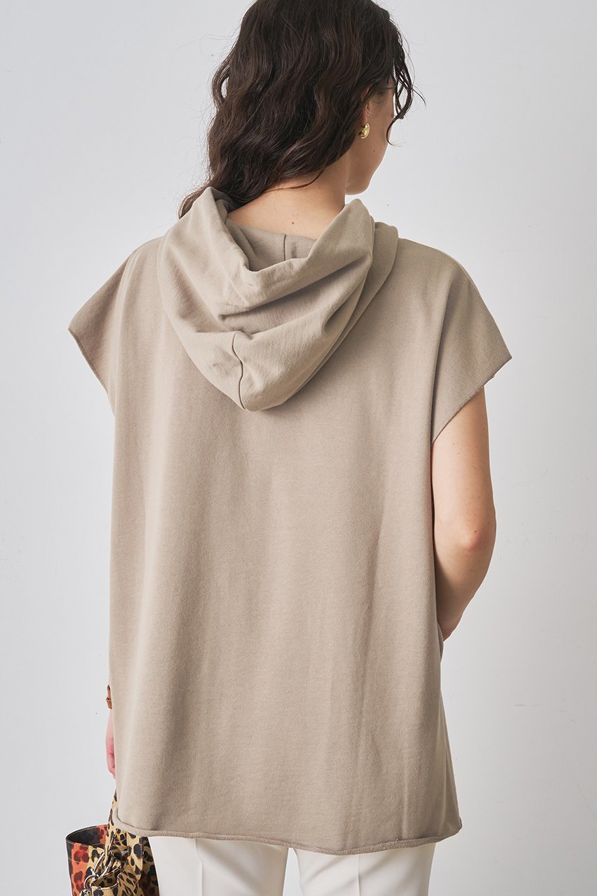 【ウィムガゼット/Whim Gazette】の【WEB限定】オーバーノースリーブパーカー 人気、トレンドファッション・服の通販 founy(ファニー) 　ファッション　Fashion　レディースファッション　WOMEN　トップス・カットソー　Tops/Tshirt　キャミソール / ノースリーブ　No Sleeves　シャツ/ブラウス　Shirts/Blouses　パーカ　Sweats　ロング / Tシャツ　T-Shirts　スウェット　Sweat　カットソー　Cut and Sewn　おすすめ　Recommend　インナー　Inner　ジャケット　Jacket　スリーブ　Sleeve　フレンチ　French　エレガント 上品　Elegant　夏　Summer　NEW・新作・新着・新入荷　New Arrivals　other-4|ID: prp329100004577739 ipo3291000000032424497