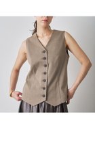 【ウィムガゼット/Whim Gazette】のノーカラーベスト 人気、トレンドファッション・服の通販 founy(ファニー) ファッション Fashion レディースファッション WOMEN アウター Coat Outerwear ジャケット Jackets おすすめ Recommend クラシカル Classical コンパクト Compact シルク Silk ジャケット Jacket スタイリッシュ Stylish セットアップ Set Up チェック Check ドレープ Drape ネップ Nep Yarn ベスト Vest ベーシック Basic ボトム Bottom マニッシュ Mannish ワイド Wide エレガント 上品 Elegant NEW・新作・新着・新入荷 New Arrivals thumbnail ブラウン|ID: prp329100004577744 ipo3291000000032424538