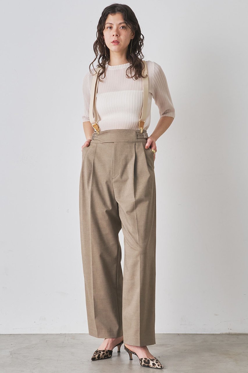 【ウィムガゼット/Whim Gazette】のグルカパンツ インテリア・キッズ・メンズ・レディースファッション・服の通販 founy(ファニー) ファッション Fashion レディースファッション Fashion for Women パンツ Pants & Trousers おすすめ Recommended / Our Picks クラシカル Classical, Vintage-Inspired シルク Silk, 100% Silk シンプル Simple, Minimal セットアップ Set-Up, Coordinated Outfit チェック Check, Plaid, Tartan ドレープ Drape, Draping Fabric ネップ Nepp, Slub Yarn フロント Front, Front Design ベスト Vest, Waistcoat マニッシュ Mannish, Boyish ワイド Wide, Wide Fit エレガント 上品 Elegant ブラウン|ID: prp329100004577745 ipo3291000000035829359