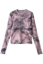 【プランク プロジェクト/PRANK PROJECT】のデニムプリントスキントップ / Denim Printed Skin Top 人気、トレンドファッション・服の通販 founy(ファニー) ファッション Fashion レディースファッション Ladies' Fashion Online トップス・カットソー Tops/Tshirt シャツ/ブラウス Shirts/Blouses ロング / Tシャツ T-Shirts カットソー Cut and Sewn シンプル Simple ジャージー Jersey スリーブ Sleeve デニム Denim パッチワーク Patchwork プリント Print ランダム Random ロング Long 春 Spring thumbnail PNK(ピンク)|ID: prp329100004577754 ipo3291000000032424632