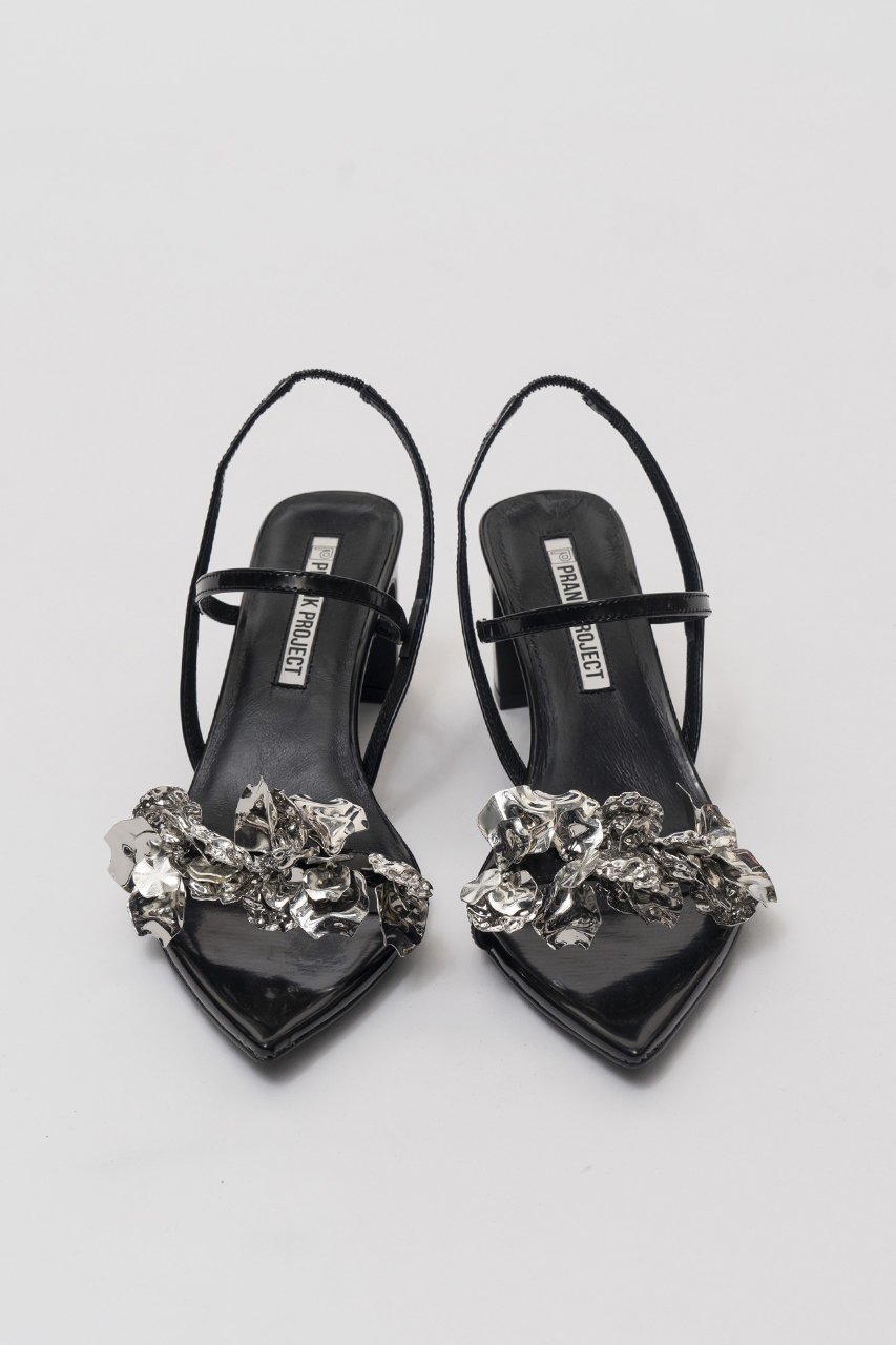 【プランク プロジェクト/PRANK PROJECT】のミックスメタルサンダル / Mix Metal Sandals インテリア・キッズ・メンズ・レディースファッション・服の通販 founy(ファニー) 　ファッション　Fashion　レディースファッション　Fashion for Women　オープントゥ　Open Toe Shoes　ガラス　Glass, Glassware　クッション　Cushion, Throw Pillow　サンダル　Sandals, Summer Shoes　ポインテッド　Pointed Toe, Sharp Toe　メタル　Metal, Metal Parts　ラップ　Wrap, Wrap Design　SLV(シルバー)|ID: prp329100004577755 ipo3291000000034420973