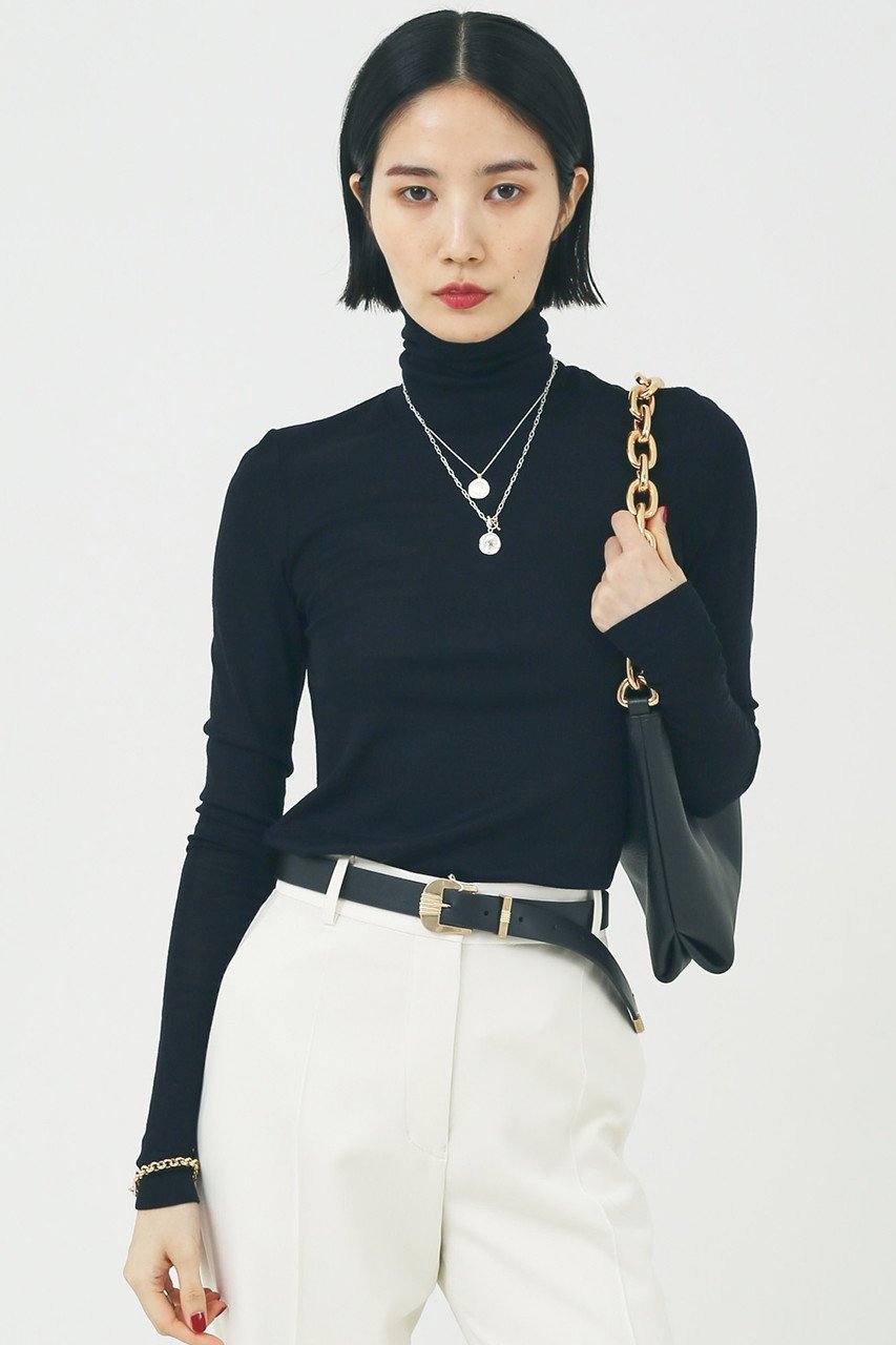 【ザ ストア バイ シー/THE STORE by C】のシアージャージタートルプルオーバー 人気、トレンドファッション・服の通販 founy(ファニー) 　ファッション　Fashion　レディースファッション　Fashion for Women　トップス・カットソー　Cut & Sew Tops　シャツ・ブラウス・オフィスカジュアル　Elegant Blouses & Button-Ups　ロングTシャツ・Tシャツ　Longline T-Shirts & Tees　カジュアルプルオーバー・ニットトップス　Pullovers & Knit Tops / Casual Pullovers　カットソー・ベーシックTシャツ　Cut-and-Sewn Tops / Stretch Tees & Basics　スリーブ　Sleeve, Long Sleeve / Short Sleeve　タートル　Turtleneck, Turtle Collar　ロング　Long, Long-Length　エレガント 上品　Elegant　抗菌　Antibacterial, Bacteria-Resistant　other-3|ID: prp329100004577757 ipo3291000000032844942