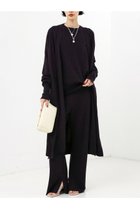 【ザ ストア バイ シー/THE STORE by C】のウールロングカーディガン ダークブラウン|ID: prp329100004577758 ipo3291000000032424671