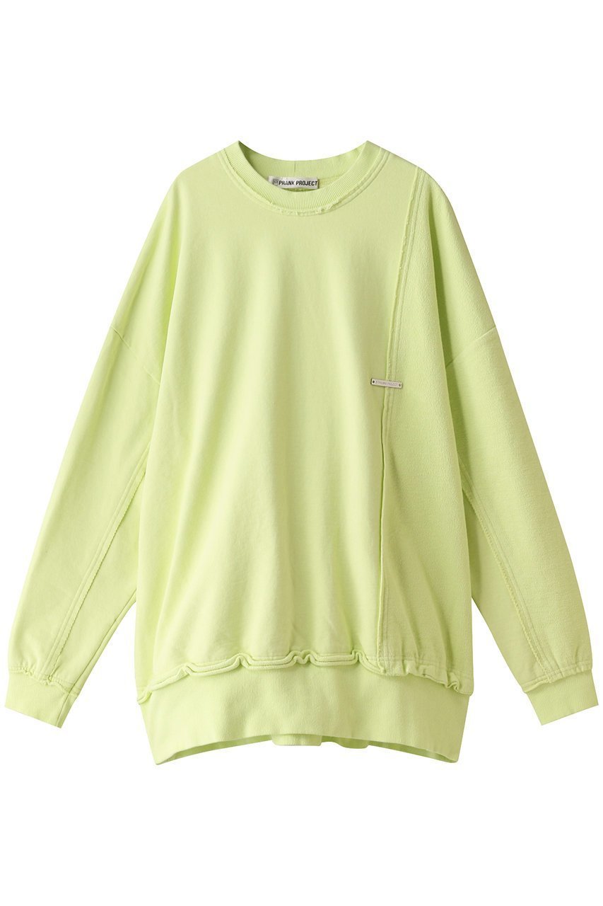 【プランク プロジェクト/PRANK PROJECT】の【UNISEX】ビッグスウェット/Big Sweatshirt インテリア・キッズ・メンズ・レディースファッション・服の通販 founy(ファニー) 　ファッション　Fashion　レディースファッション　Fashion for Women　トップス・カットソー　Cut & Sew Tops　シャツ・ブラウス・オフィスカジュアル　Elegant Blouses & Button-Ups　レディースパーカー・カジュアルフーディー　Casual Hoodies & Sweatshirts　ロングTシャツ・Tシャツ　Longline T-Shirts & Tees　スウェット・クルーネックトップス　Sweatshirts & Crewnecks / Relaxed Fit Sweat Tops　カットソー・ベーシックTシャツ　Cut-and-Sewn Tops / Stretch Tees & Basics　ユニセックス　Unisex, Genderless　おすすめ　Recommended / Our Picks　タイツ　Tights, Legwear　トレーナー　Sweatshirt, Trainer　ボトム　Bottoms, Lower Wear　レース　Lace, Lace Fabric　ロング　Long, Long-Length　LIME(ライム)|ID: prp329100004577760 ipo3291000000032846988