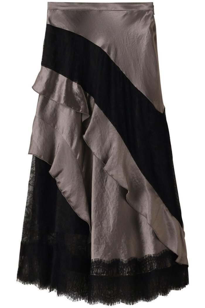 【プランク プロジェクト/PRANK PROJECT】のサテンラッフルスカート/Satin Ruffle Skirt インテリア・キッズ・メンズ・レディースファッション・服の通販 founy(ファニー) https://founy.com/ ファッション Fashion レディースファッション WOMEN スカート Skirt ロングスカート Long Skirt おすすめ Recommend コンビ Combination サテン Satin ダウン Down フリル Frills ラッフル Raffle レース Race ロング Long |ID: prp329100004577762 ipo3291000000032424709
