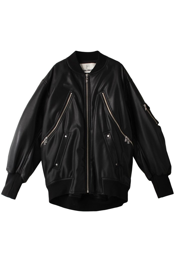【プランク プロジェクト/PRANK PROJECT】の【UNISEX】フェイクレザーMA-1 / Synthetic Leather MA-1 インテリア・キッズ・メンズ・レディースファッション・服の通販 founy(ファニー) https://founy.com/ ファッション Fashion レディースファッション Fashion for Women アウター Coat / Outerwear Collection レディースジャケット・軽アウター Jackets ブルゾンジャケット・スポーティアウター Blouson Jackets MA-1ジャケット MA-1 Bomber Jackets / Flight Jackets ユニセックス Unisex, Genderless シルバー Silver, Metallic Silver ジャケット Jacket, Outerwear スリット Slit, Slit Detail フェイクレザー Faux Leather, PU Leather ブルゾン Blouson, Bomber Jacket ラグジュアリー Luxury, Elegant エレガント 上品 Elegant 防寒 Cold Protection, Winter-Ready |ID: prp329100004577763 ipo3291000000032966570