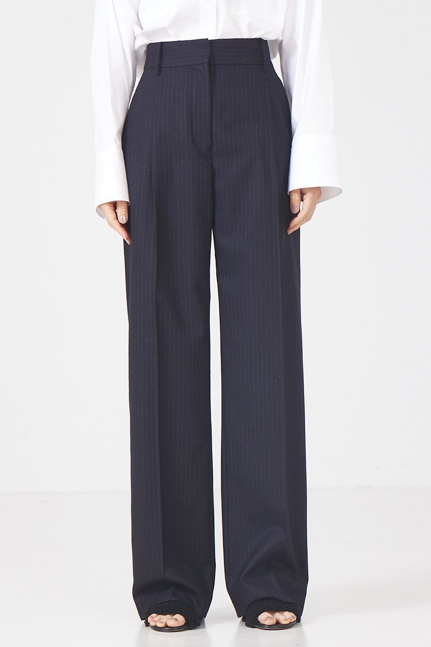 【ザ ストア バイ シー/THE STORE by C】のピンストライプタックパンツ 人気、トレンドファッション・服の通販 founy(ファニー) 　ファッション　Fashion　レディースファッション　Fashion for Women　パンツ　Pants & Trousers　ジャケット　Jacket, Outerwear　セットアップ　Set-Up, Coordinated Outfit　バランス　Balance, Style Balance　フォルム　Silhouette, Form　モダン　Modern, Contemporary　other-6|ID: prp329100004577764 ipo3291000000032829023