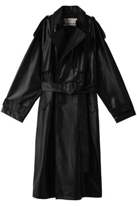 【プランク プロジェクト/PRANK PROJECT】の【UNISEX】フェイクレザートレンチコート / Synthetic Leather Trench Coat 人気、トレンドファッション・服の通販 founy(ファニー) ファッション Fashion レディースファッション Fashion for Women アウター Coat / Outerwear Collection コート・ロングコート・ピーコート Long Coats, Peacoats & More トレンチコート / 春秋の定番アウター Trench Coats ユニセックス Unisex, Genderless トレンチ Trench, Trench Coat マキシ Maxi, Full Length ロング Long, Long-Length |ID:prp329100004577766