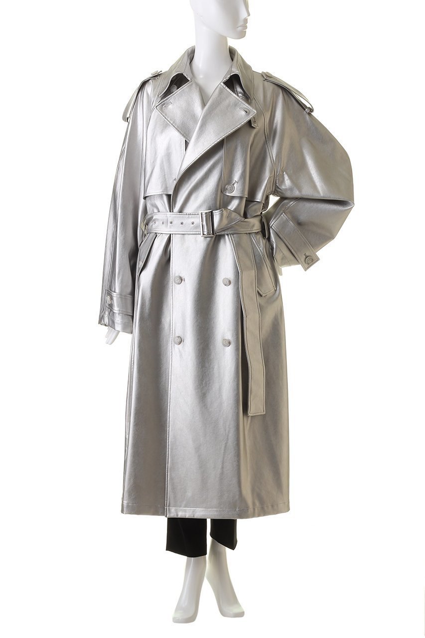 【プランク プロジェクト/PRANK PROJECT】の【UNISEX】フェイクレザートレンチコート / Synthetic Leather Trench Coat 人気、トレンドファッション・服の通販 founy(ファニー) 　ファッション　Fashion　レディースファッション　Fashion for Women　アウター　Coat / Outerwear Collection　コート・ロングコート・ピーコート　Long Coats, Peacoats & More　トレンチコート / 春秋の定番アウター　Trench Coats　ユニセックス　Unisex, Genderless　トレンチ　Trench, Trench Coat　マキシ　Maxi, Full Length　ロング　Long, Long-Length　other-2|ID: prp329100004577766 ipo3291000000034422531