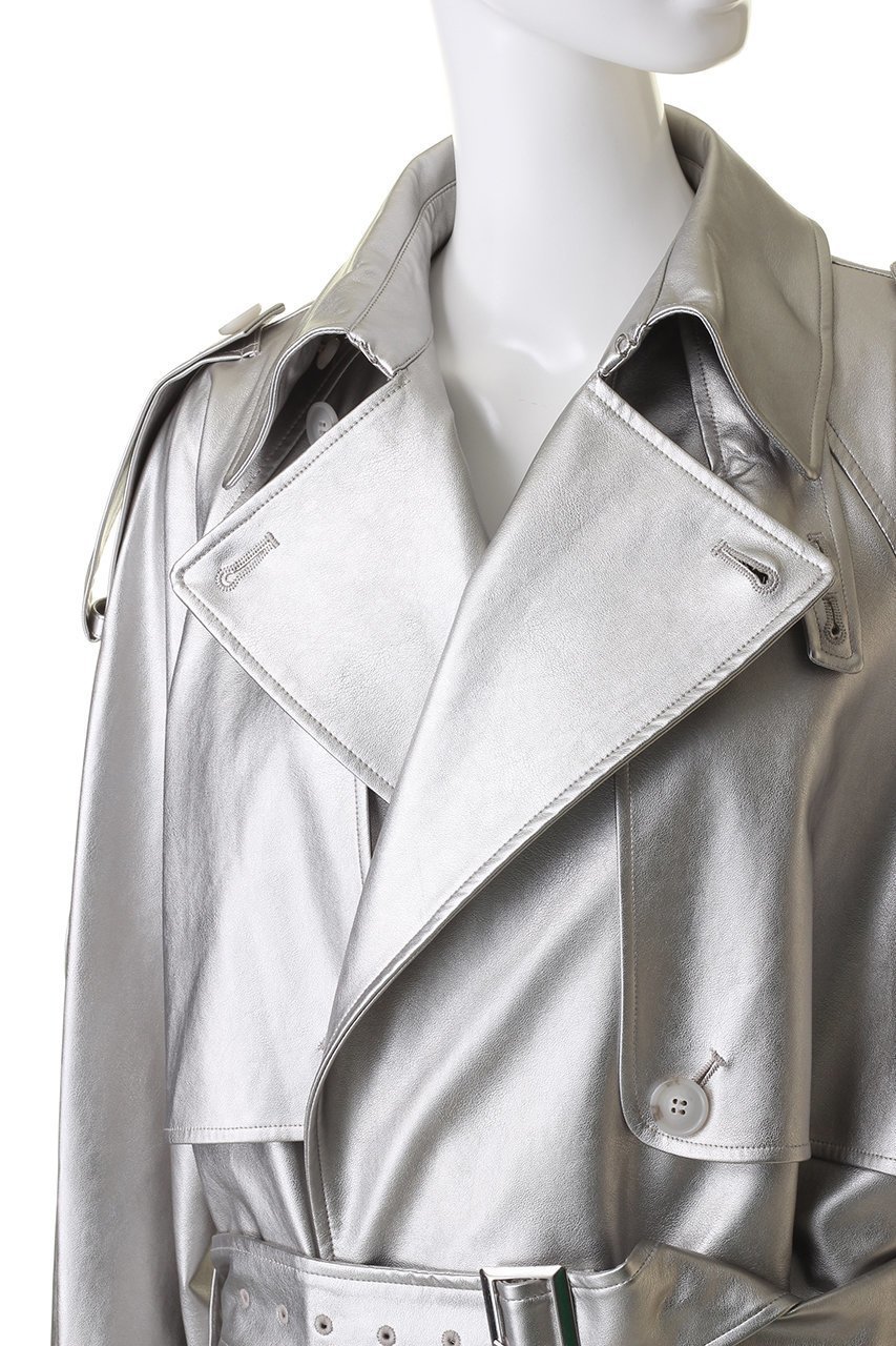 【プランク プロジェクト/PRANK PROJECT】の【UNISEX】フェイクレザートレンチコート / Synthetic Leather Trench Coat 人気、トレンドファッション・服の通販 founy(ファニー) 　ファッション　Fashion　レディースファッション　Fashion for Women　アウター　Coat / Outerwear Collection　コート・ロングコート・ピーコート　Long Coats, Peacoats & More　トレンチコート / 春秋の定番アウター　Trench Coats　ユニセックス　Unisex, Genderless　トレンチ　Trench, Trench Coat　マキシ　Maxi, Full Length　ロング　Long, Long-Length　other-5|ID: prp329100004577766 ipo3291000000034422534