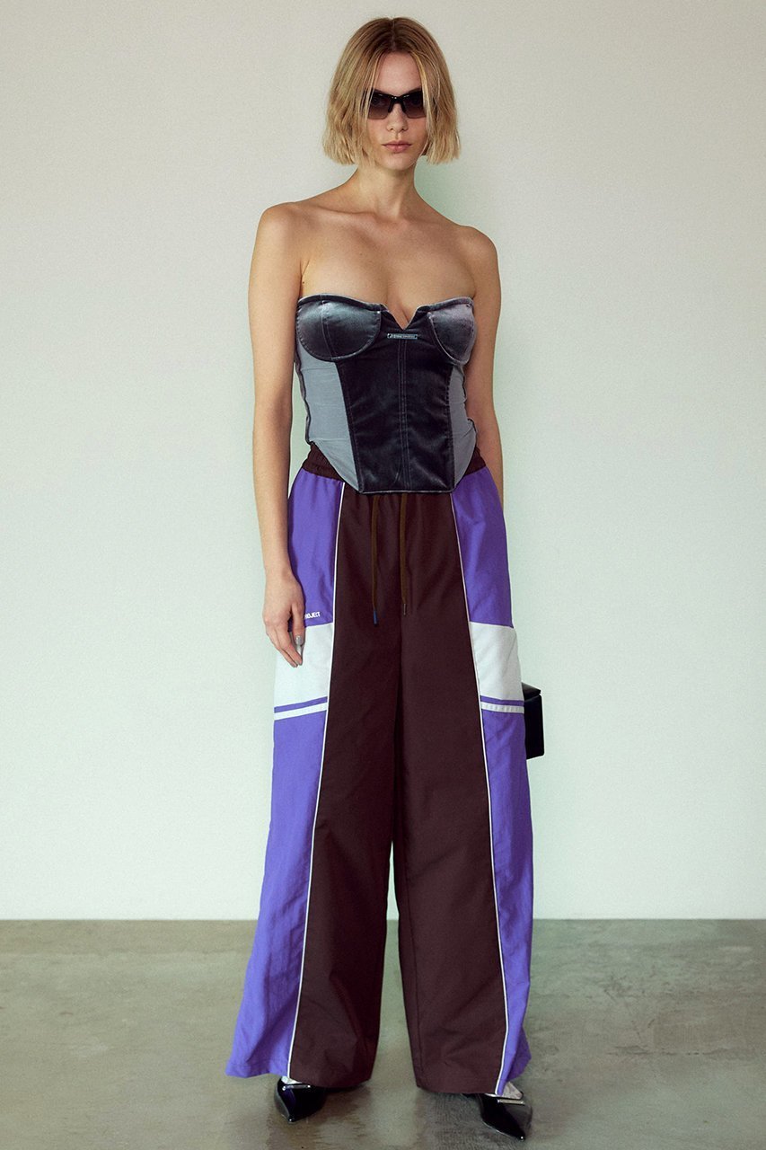 【プランク プロジェクト/PRANK PROJECT】のトラックパンツ / Track Pants 人気、トレンドファッション・服の通販 founy(ファニー) ファッション Fashion レディースファッション Fashion for Women パンツ Pants & Trousers グログラン Grosgrain, Grosgrain Ribbon ストレート Straight, Straight Cut スリット Slit, Slit Detail ツイル Twist, Twisted Detail トレンド Trend, Trending Now ブロック Block, Solid Block Pattern ロング Long, Long-Length ワイド Wide, Wide Fit おすすめ Recommended / Our Picks other-2|ID: prp329100004577767 ipo3291000000034423426