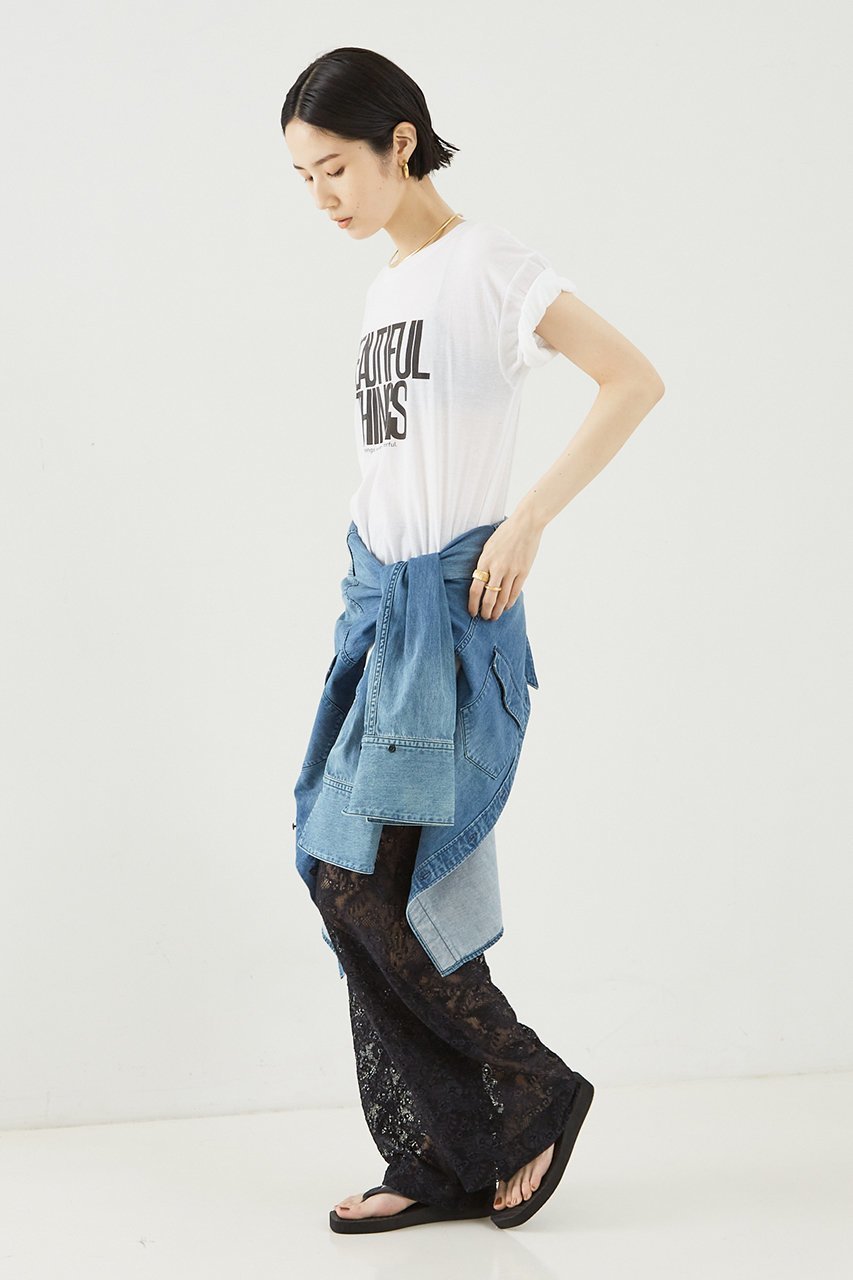 【ザ ストア バイ シー/THE STORE by C】のレースパンツ 人気、トレンドファッション・服の通販 founy(ファニー) 　ファッション　Fashion　レディースファッション　Fashion for Women　パンツ　Pants & Trousers　イタリア　Italy　タンク　Tank Top, Sleeveless Top　ベーシック　Basic, Essential　ラッセル　Raschel, Raschel Lace　リネン　Linen, Linen Fabric　レース　Lace, Lace Fabric　今季　This Season, Current Season　other-4|ID: prp329100004577771 ipo3291000000032830234