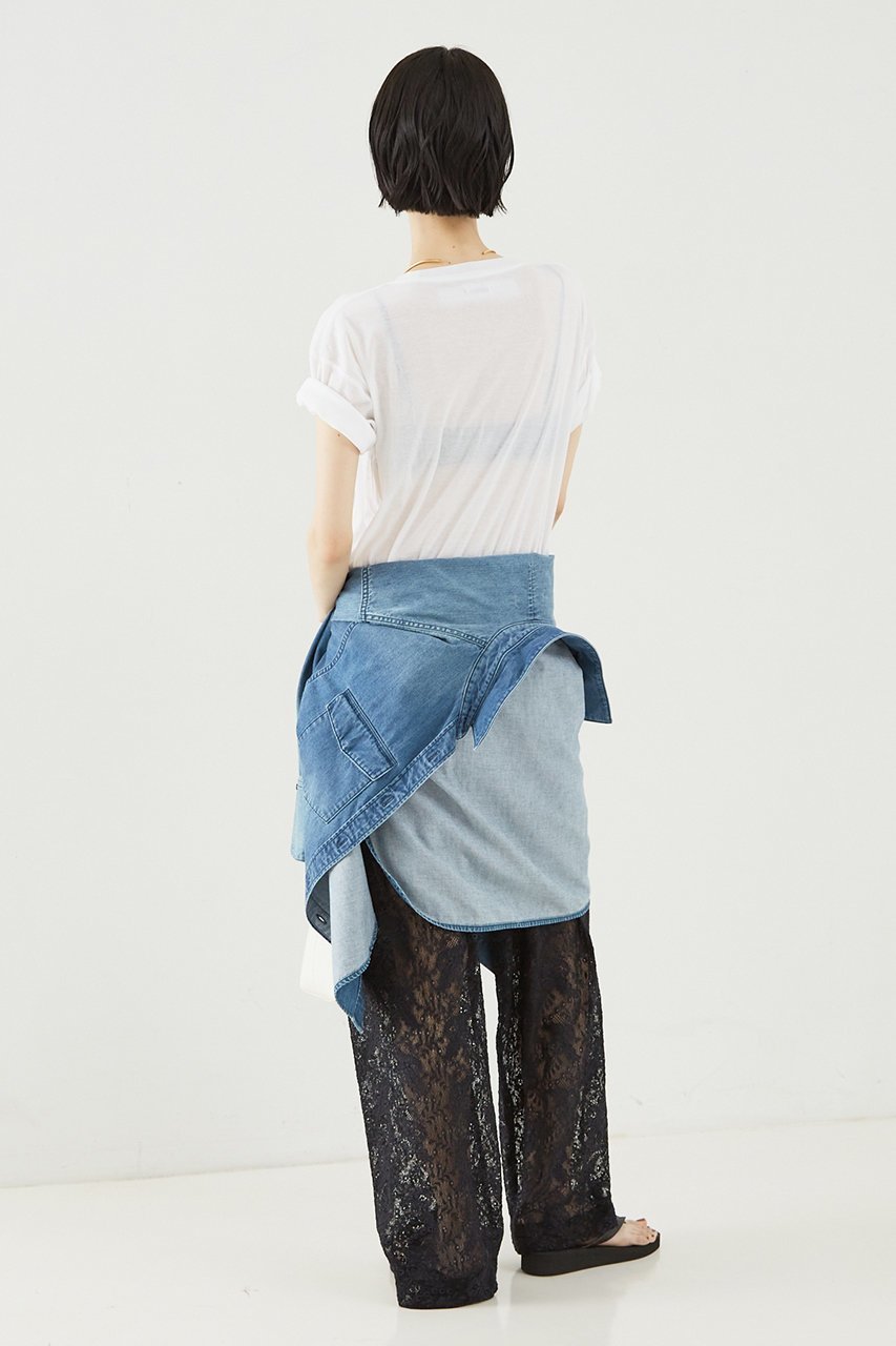 【ザ ストア バイ シー/THE STORE by C】のレースパンツ 人気、トレンドファッション・服の通販 founy(ファニー) 　ファッション　Fashion　レディースファッション　Fashion for Women　パンツ　Pants & Trousers　イタリア　Italy　タンク　Tank Top, Sleeveless Top　ベーシック　Basic, Essential　ラッセル　Raschel, Raschel Lace　リネン　Linen, Linen Fabric　レース　Lace, Lace Fabric　今季　This Season, Current Season　other-5|ID: prp329100004577771 ipo3291000000032830235