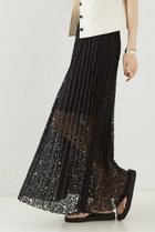 【ザ ストア バイ シー/THE STORE by C】のレースプリーツスカート 人気、トレンドファッション・服の通販 founy(ファニー) ファッション Fashion レディースファッション WOMEN スカート Skirt プリーツスカート Pleated Skirts ロングスカート Long Skirt イタリア Italy デニム Denim フェミニン Feminine プリーツ Pleats ロング Long 夏 Summer 春 Spring thumbnail ブラック|ID: prp329100004577775 ipo3291000000032424834