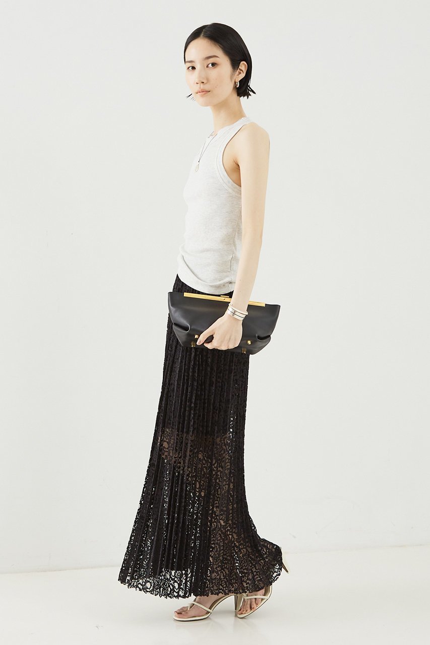 【ザ ストア バイ シー/THE STORE by C】のレースプリーツスカート 人気、トレンドファッション・服の通販 founy(ファニー) 　ファッション　Fashion　レディースファッション　WOMEN　スカート　Skirt　プリーツスカート　Pleated Skirts　ロングスカート　Long Skirt　イタリア　Italy　デニム　Denim　フェミニン　Feminine　プリーツ　Pleats　ロング　Long　夏　Summer　春　Spring　other-6|ID: prp329100004577775 ipo3291000000032424839