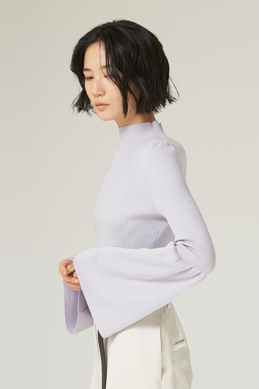 【ザ ストア バイ シー/THE STORE by C】のグロスニットプルオーバー 人気、トレンドファッション・服の通販 founy(ファニー) 　ファッション　Fashion　レディースファッション　Fashion for Women　トップス・カットソー　Cut & Sew Tops　ニット　Knit Tops & Sweaters　カジュアルプルオーバー・ニットトップス　Pullovers & Knit Tops / Casual Pullovers　シルク　Silk, 100% Silk　ダブル　Double, Double-Breasted　フォルム　Silhouette, Form　other-4|ID: prp329100004577776 ipo3291000000032961534