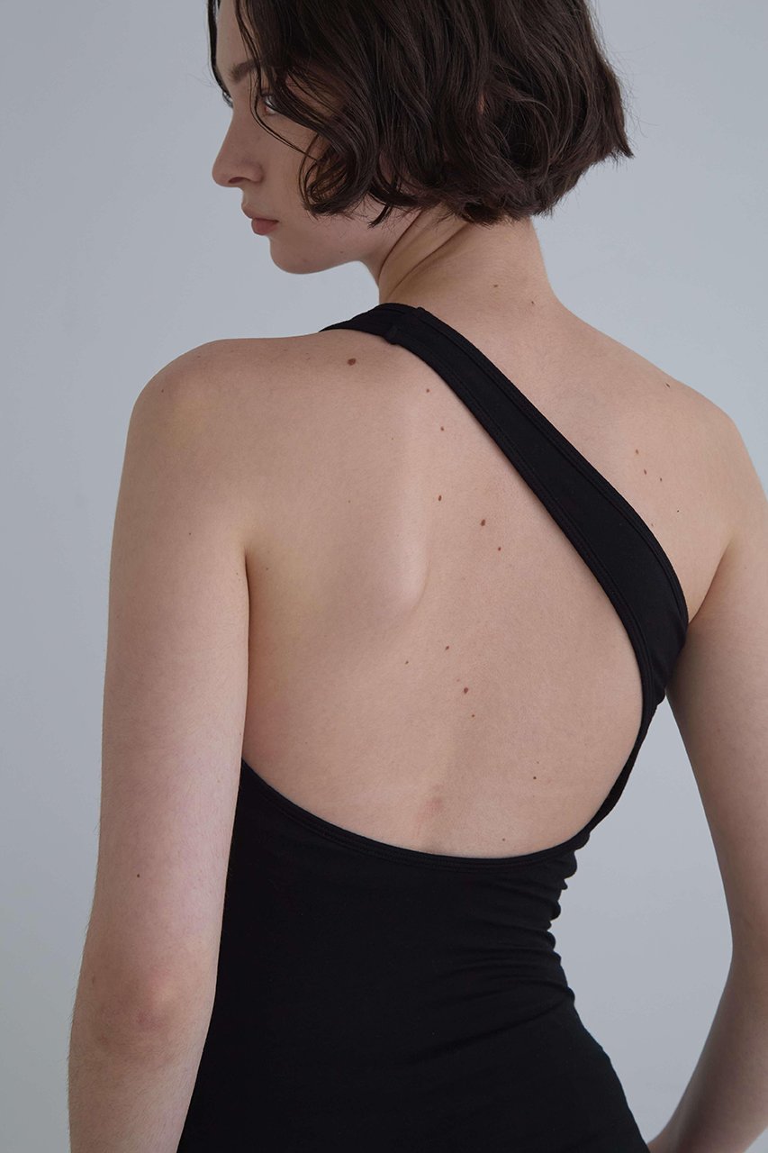 【ル フィル/LE PHIL】のカップインワンショルダートップ 人気、トレンドファッション・服の通販 founy(ファニー) 　ファッション　Fashion　レディースファッション　WOMEN　トップス・カットソー　Tops/Tshirt　キャミソール / ノースリーブ　No Sleeves　シャツ/ブラウス　Shirts/Blouses　ロング / Tシャツ　T-Shirts　カットソー　Cut and Sewn　おすすめ　Recommend　カッティング　Cutting　キャミソール　Camisole　シアー　Sheer　ストレッチ　Stretch　タンク　Tank　フィット　Fit　other-6|ID: prp329100004577778 ipo3291000000032424864