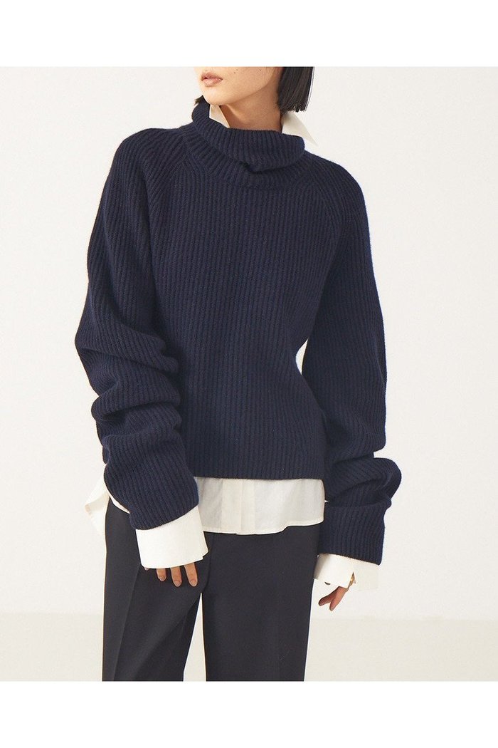 【ザ ストア バイ シー/THE STORE by C】のフォルムプルオーバー インテリア・キッズ・メンズ・レディースファッション・服の通販 founy(ファニー) https://founy.com/ ファッション Fashion レディースファッション WOMEN トップス・カットソー Tops/Tshirt ニット Knit Tops プルオーバー Pullover アクセサリー Accessories イヤーカフ Ear Cuff カシミヤ Cashmere シェイプ Shape ハイネック High Neck フォルム Form ボトム Bottom 今季 This Season 冬 Winter 畦 Ridge |ID: prp329100004577779 ipo3291000000032424878