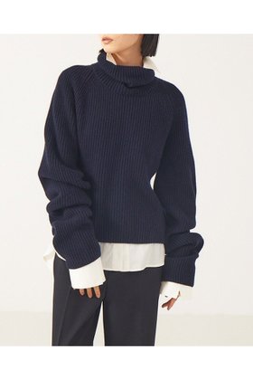 【ザ ストア バイ シー/THE STORE by C】 フォルムプルオーバー人気、トレンドファッション・服の通販 founy(ファニー) ファッション Fashion レディースファッション WOMEN トップス・カットソー Tops/Tshirt ニット Knit Tops プルオーバー Pullover アクセサリー Accessories イヤーカフ Ear Cuff カシミヤ Cashmere シェイプ Shape ハイネック High Neck フォルム Form ボトム Bottom 今季 This Season 冬 Winter 畦 Ridge |ID:prp329100004577779
