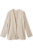 【ベイジ,/BEIGE,】のBATEAU(バトー)/ボタンレスノーカラジャケット Beige|ID: prp329100004577785 ipo3291000000032424921