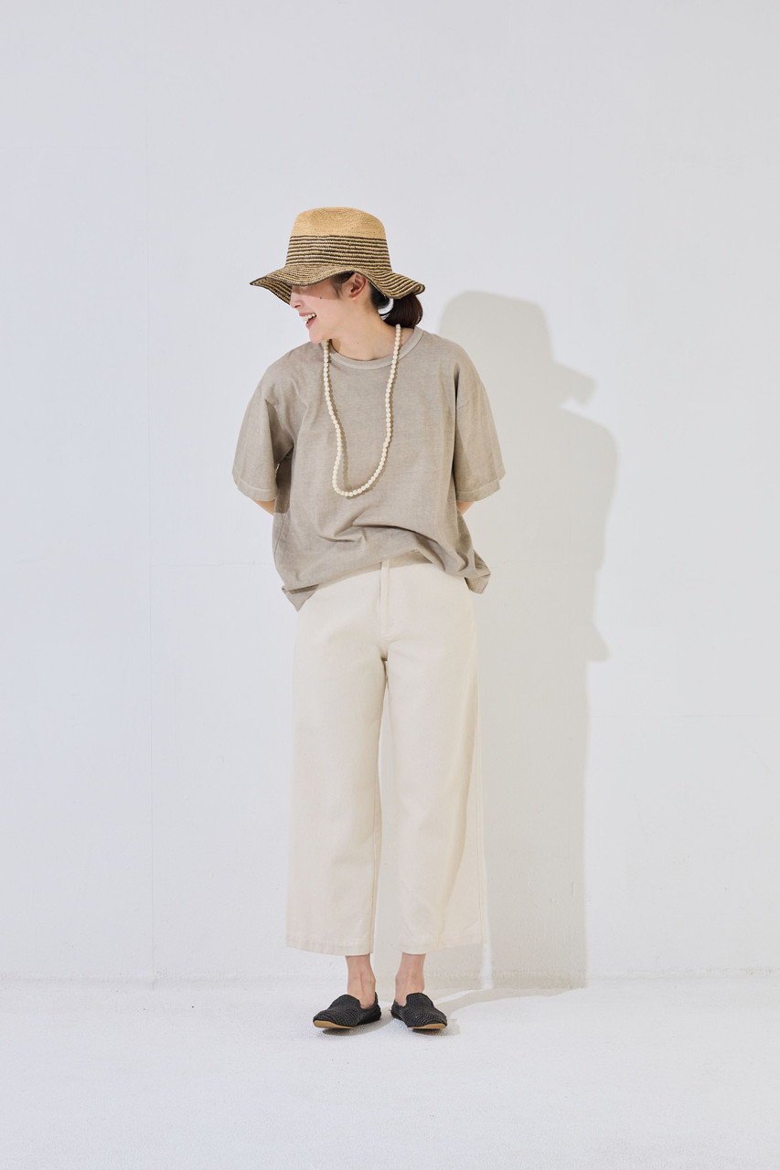 【プリスティン/PRISTINE】のReCottonTシャツ(染) 人気、トレンドファッション・服の通販 founy(ファニー) 　ファッション　Fashion　レディースファッション　WOMEN　トップス・カットソー　Tops/Tshirt　シャツ/ブラウス　Shirts/Blouses　ロング / Tシャツ　T-Shirts　カットソー　Cut and Sewn　春　Spring　秋　Autumn/Fall　ショート　Short　スリーブ　Sleeve　NEW・新作・新着・新入荷　New Arrivals　other-8|ID: prp329100004577794 ipo3291000000032425124